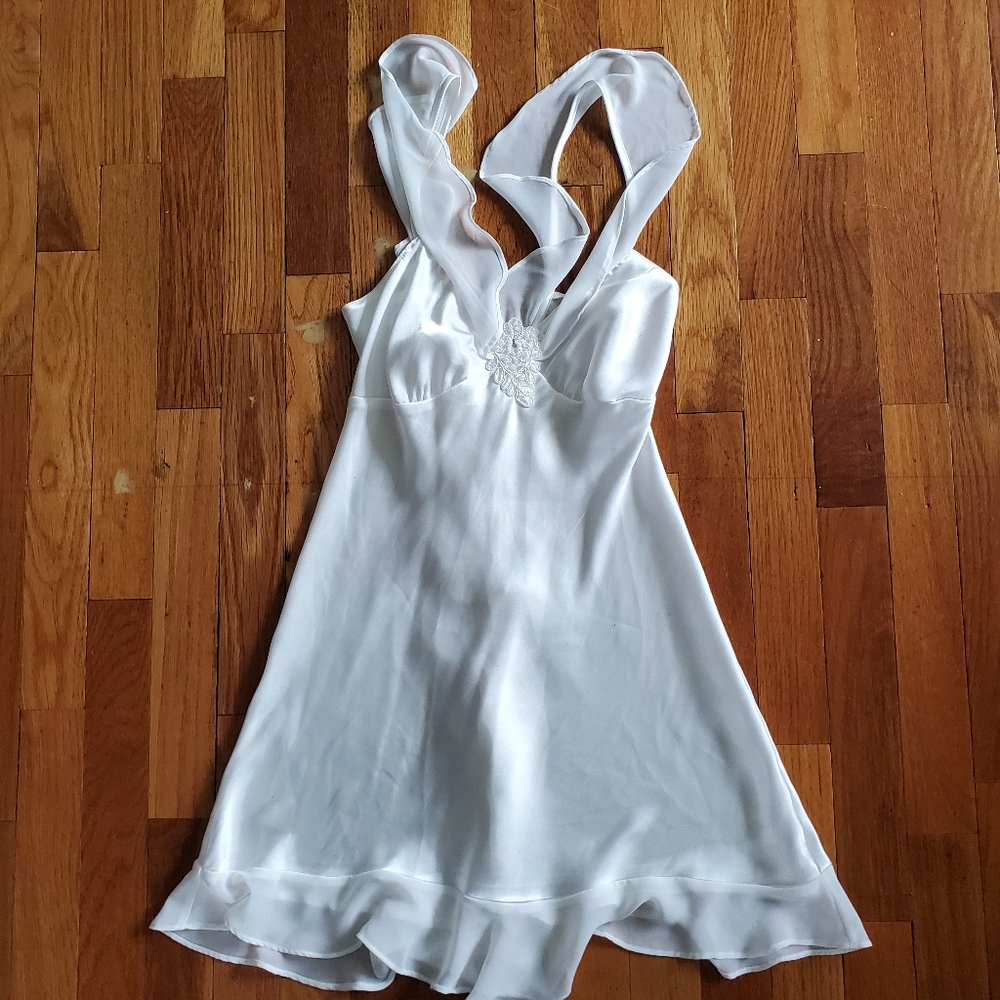 In Bloom by Jonquil White Slip Dress